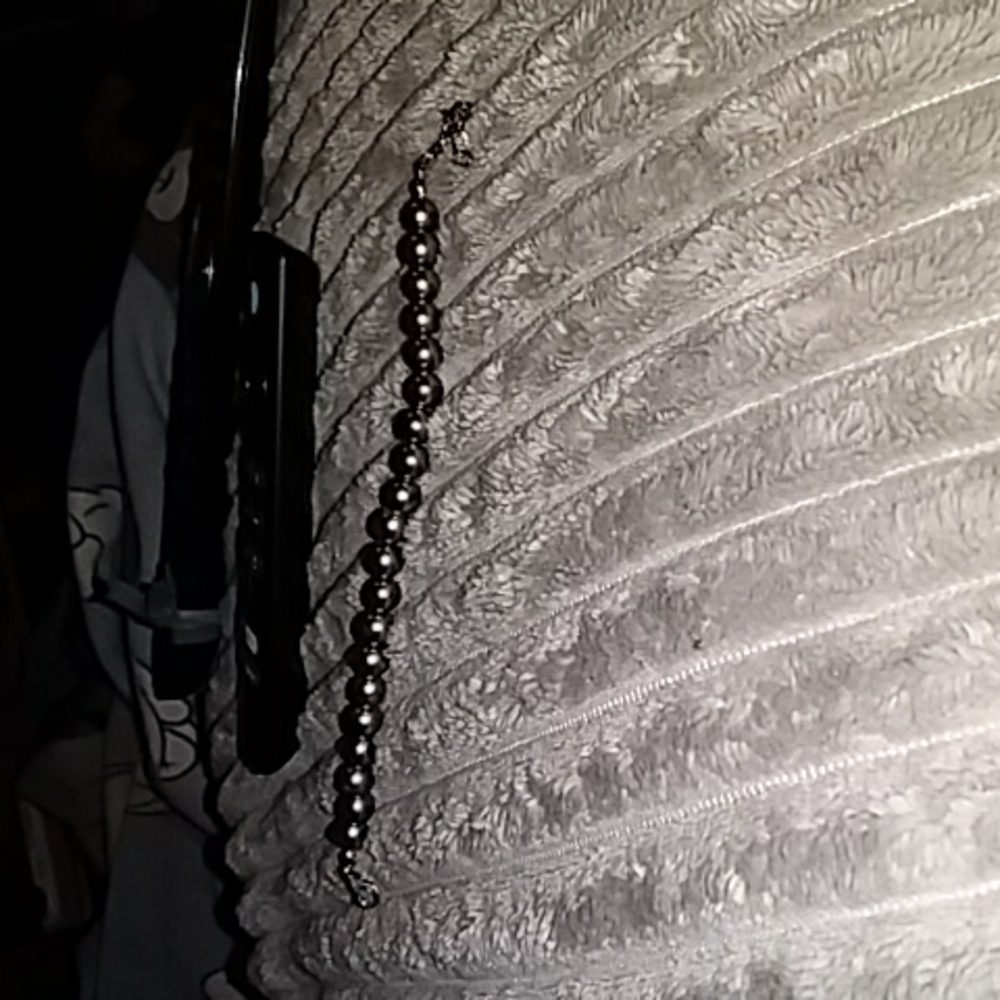 Bracelet pearl gray